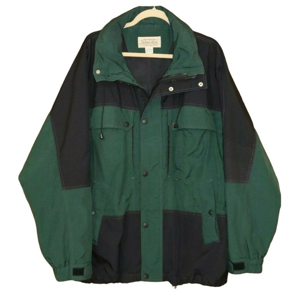 Men's LT Green Windbreaker Jacket